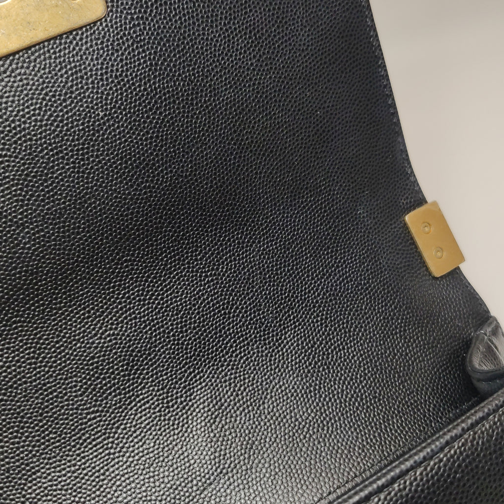 Chanel Boy Small Caviar Black