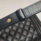 Chanel Boy Small Caviar Black