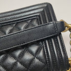 Chanel Boy Small Caviar Black
