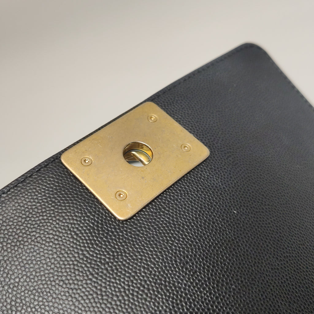 Chanel Boy Small Caviar Black