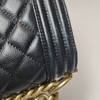 Chanel Boy Small Caviar Black