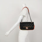 Chanel Lambskin Plexiglass Cuba Color Flap