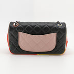 Chanel Lambskin Plexiglass Cuba Color Flap