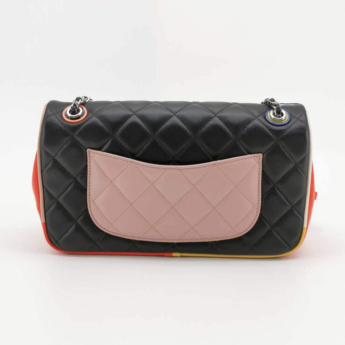 Chanel Lambskin Plexiglass Cuba Color Flap