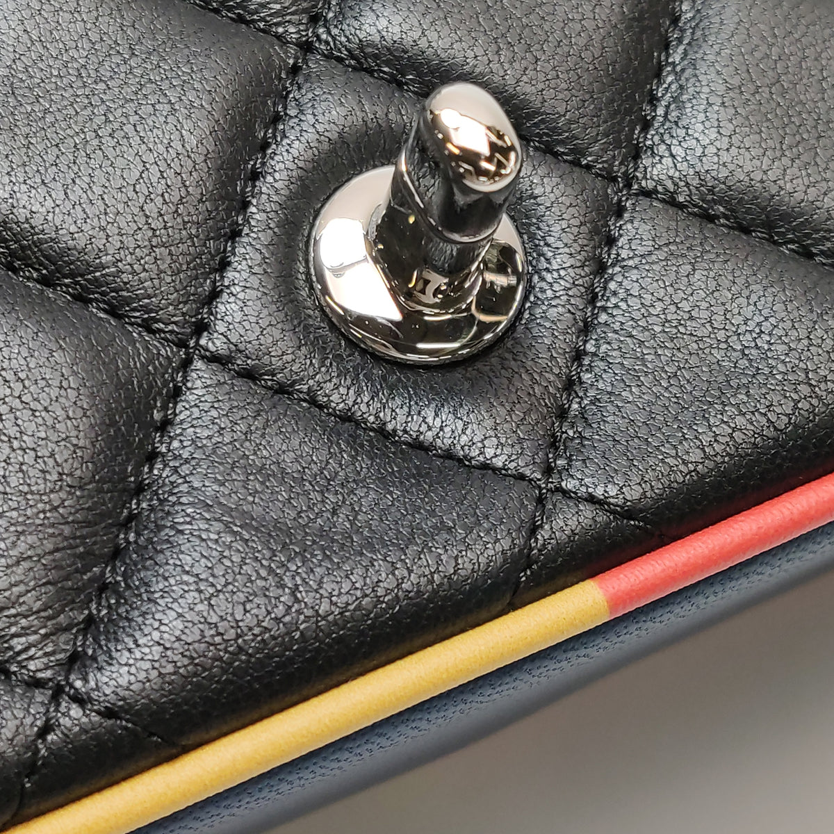 Chanel Lambskin Plexiglass Cuba Color Flap