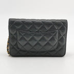 Chanel Wallet On Chain Black Caviar