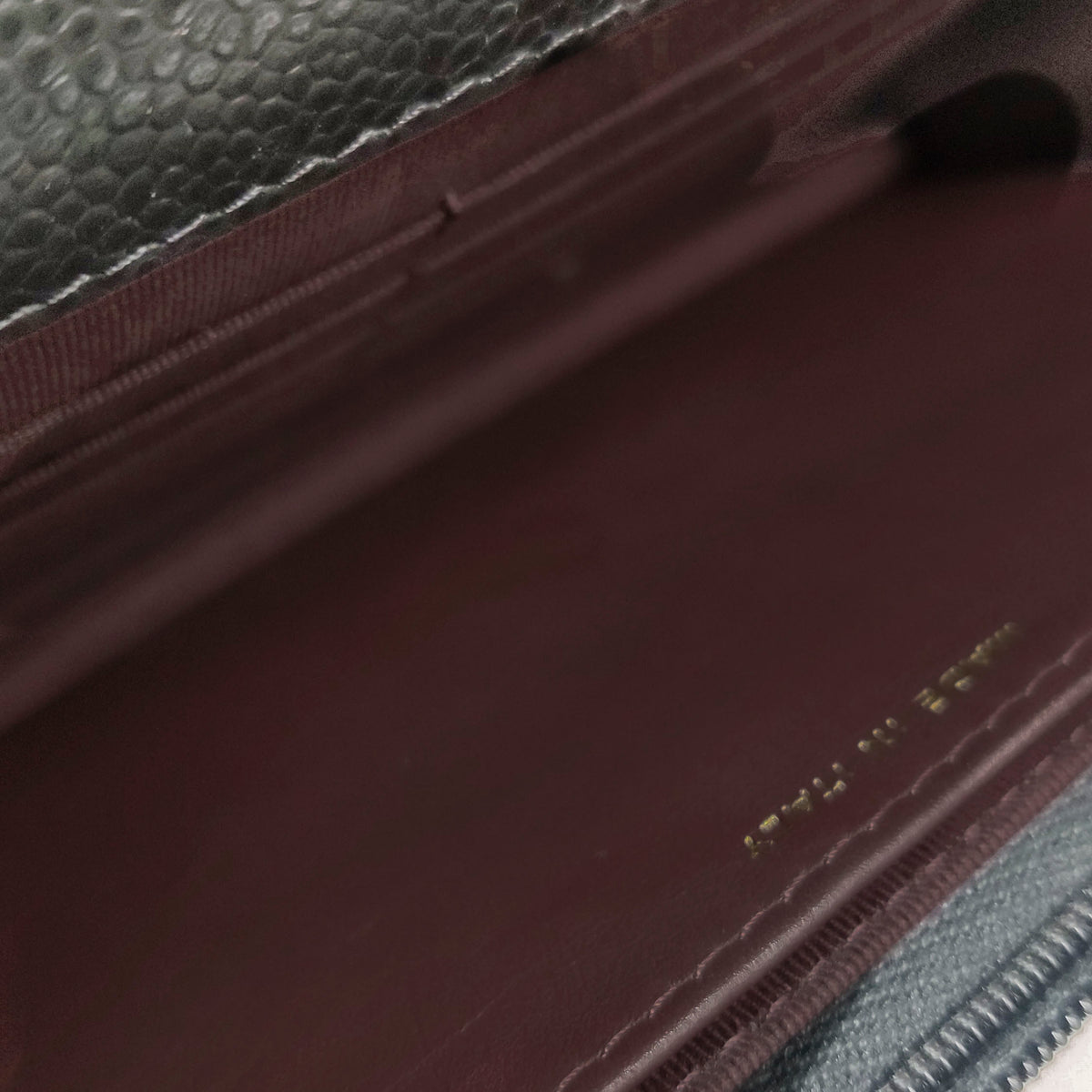 Chanel Wallet On Chain Black Caviar