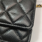 Chanel Wallet On Chain Black Caviar