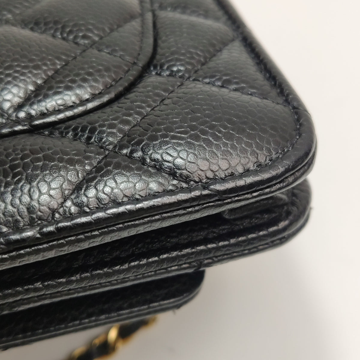 Chanel Wallet On Chain Black Caviar