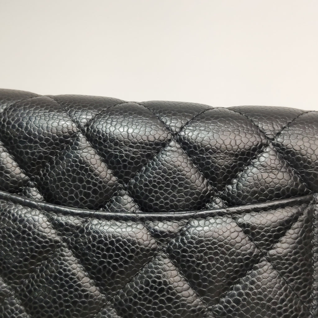Chanel Wallet On Chain Black Caviar
