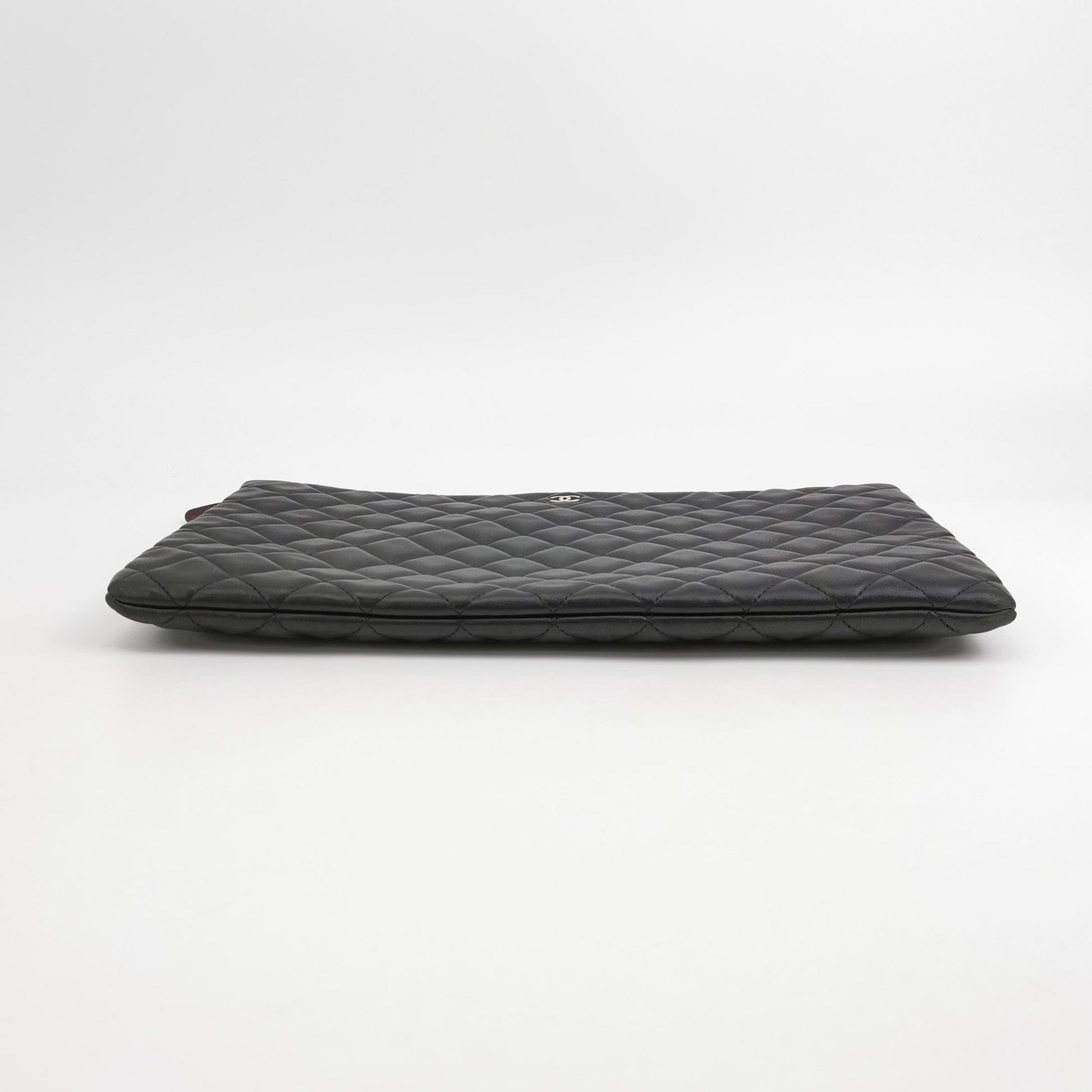 Chanel O Case Clutch Lambskin