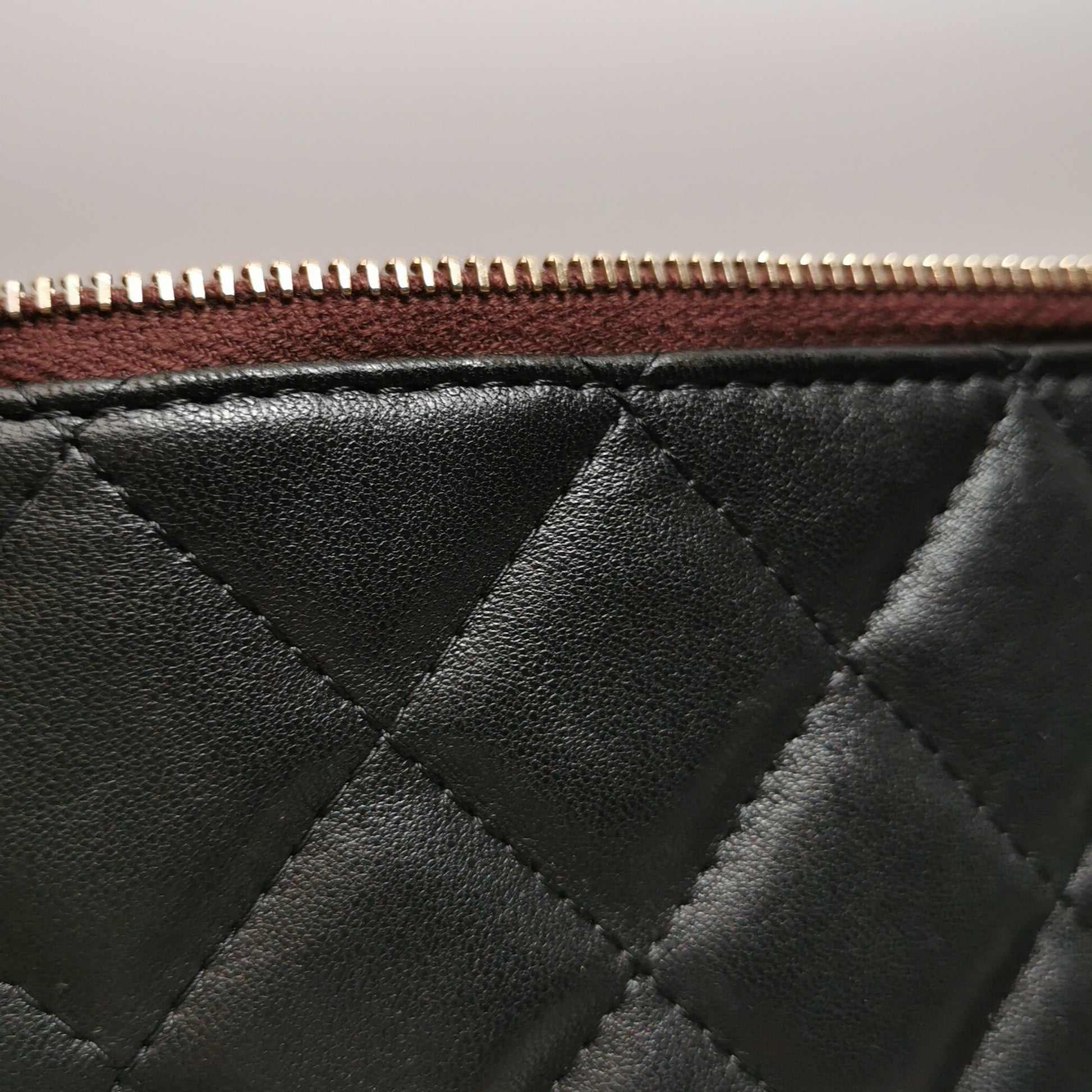 Chanel O Case Clutch Lambskin