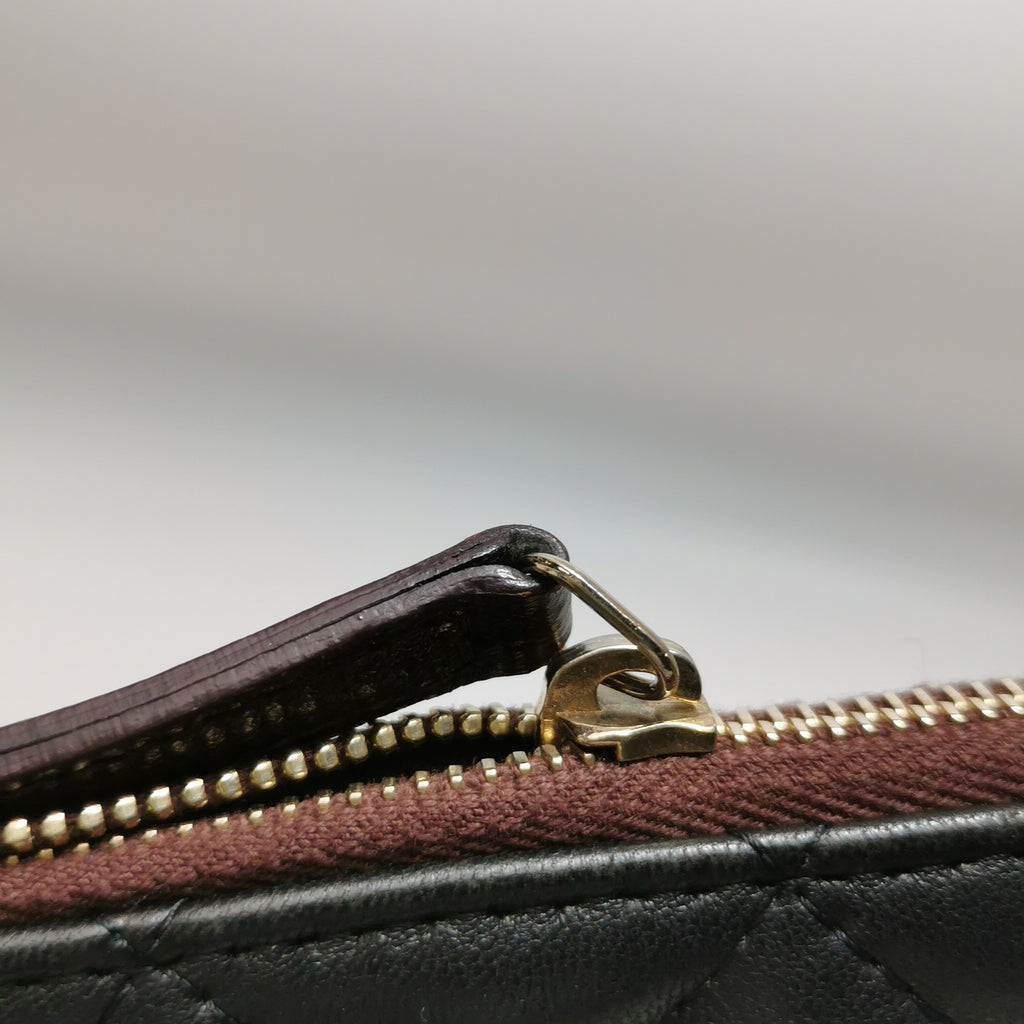 Chanel O Case Clutch Lambskin