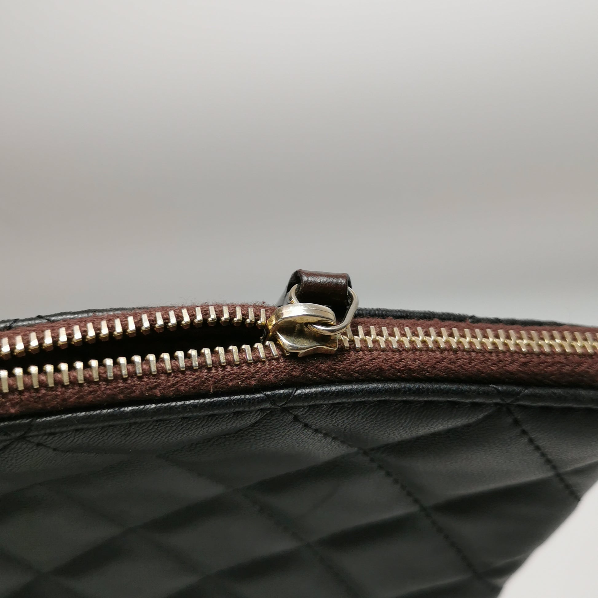Chanel O Case Clutch Lambskin