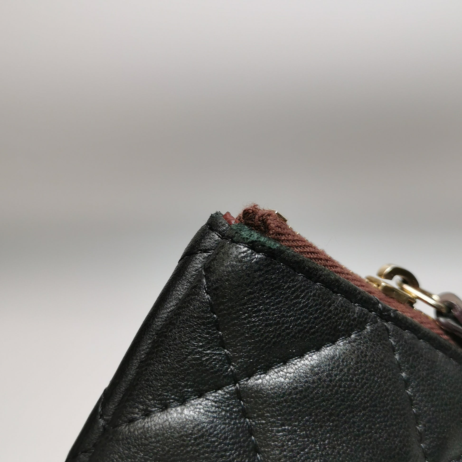 Chanel O Case Clutch Lambskin
