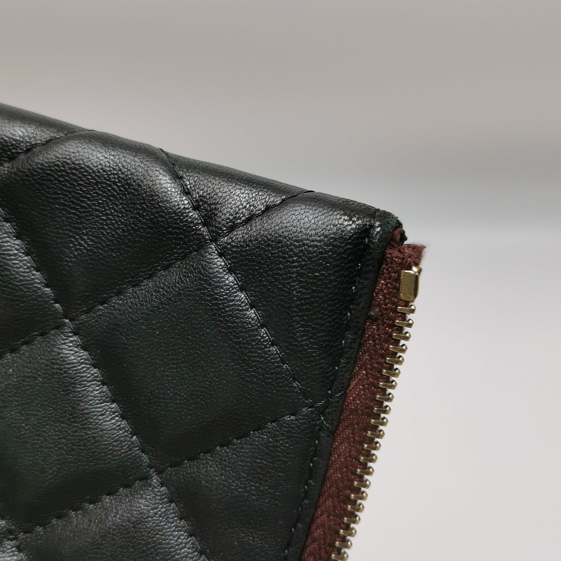 Chanel O Case Clutch Lambskin