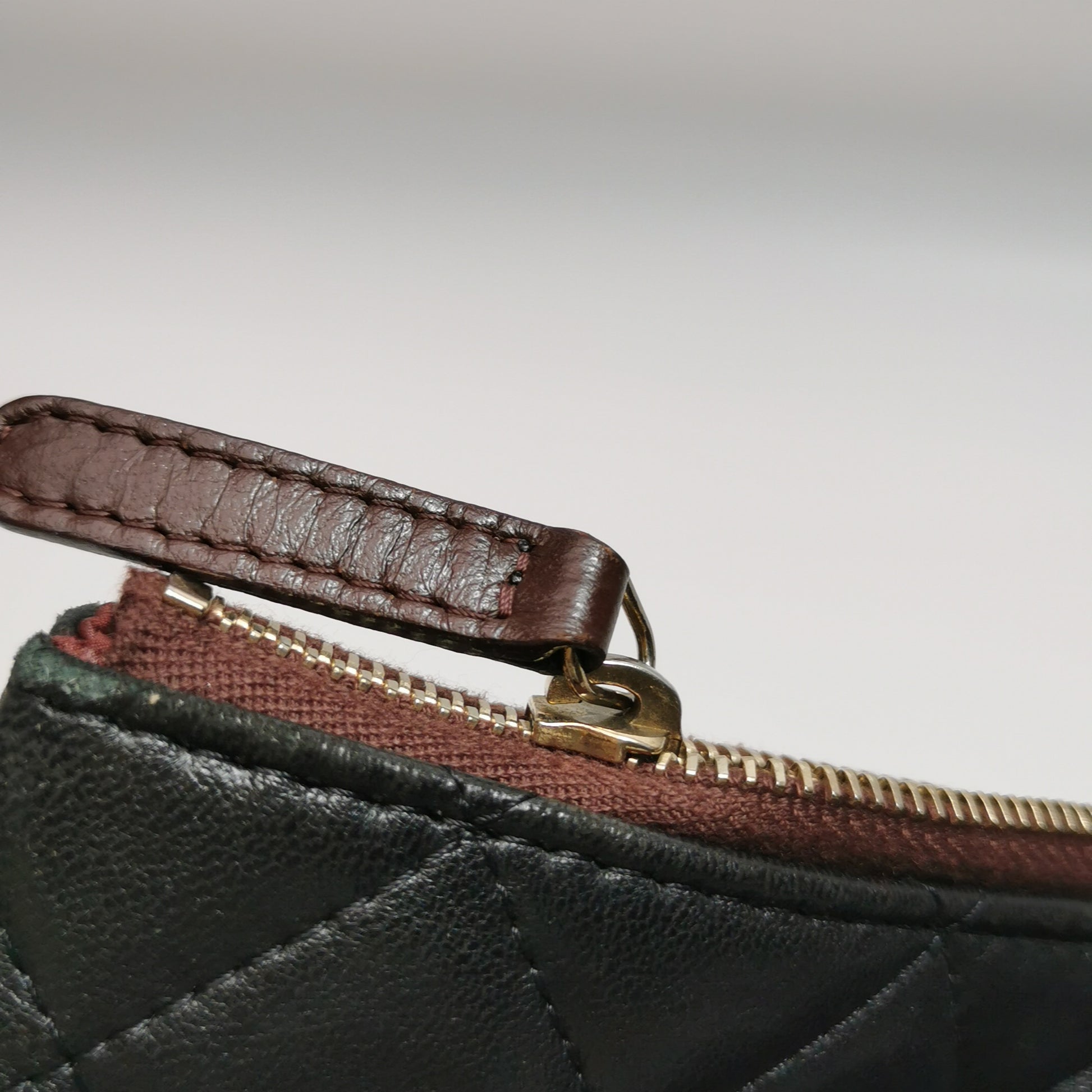 Chanel O Case Clutch Lambskin