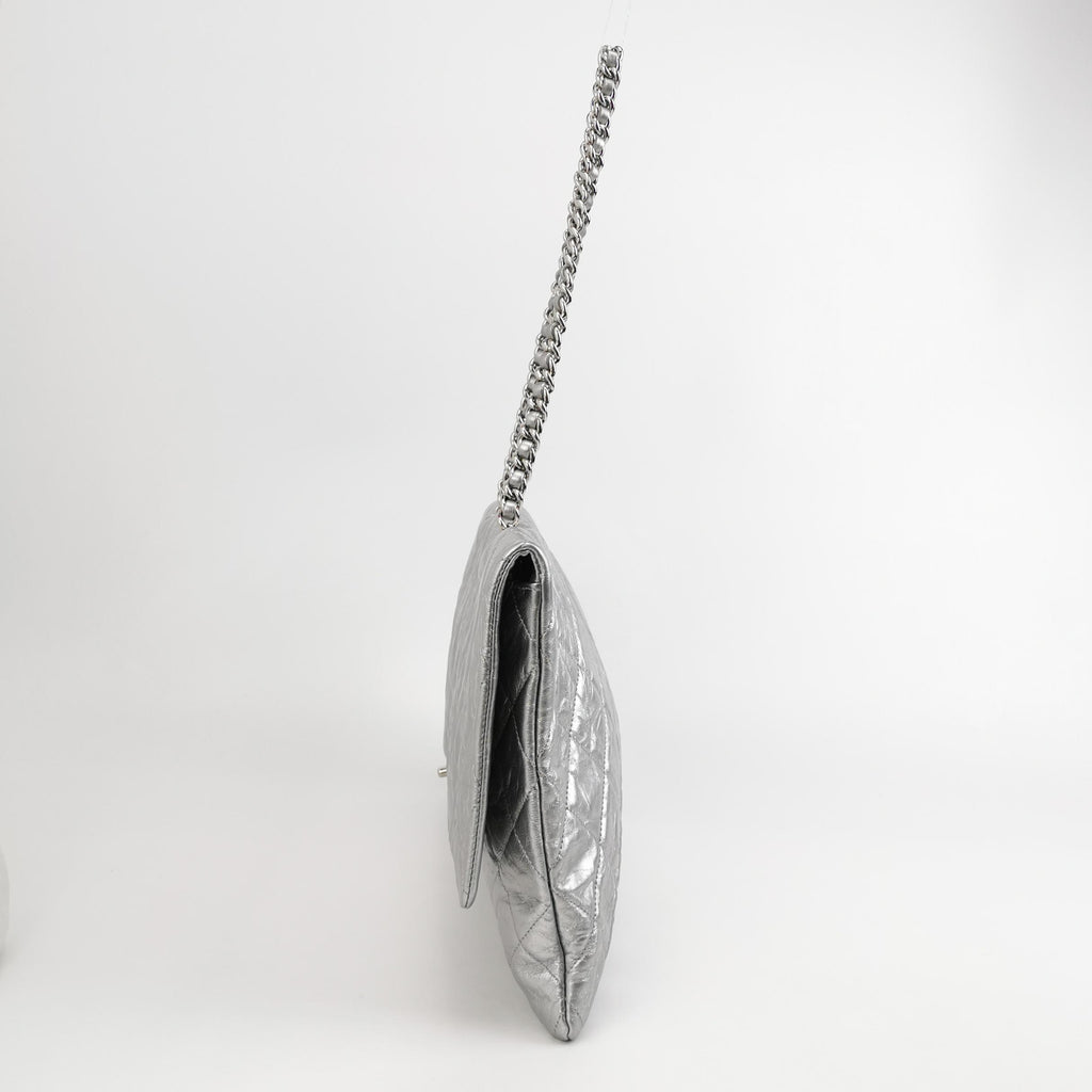 Chanel Big Bang Flap Bag Silver