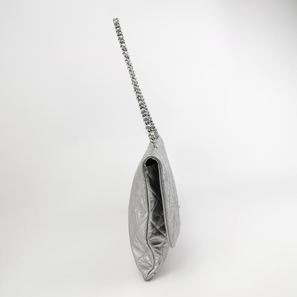 Chanel Big Bang Flap Bag Silver