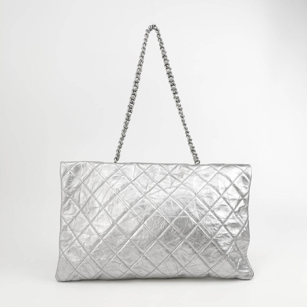Chanel Big Bang Flap Bag Silver
