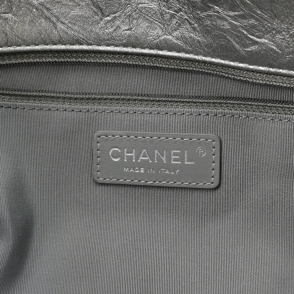 Chanel Big Bang Flap Bag Silver