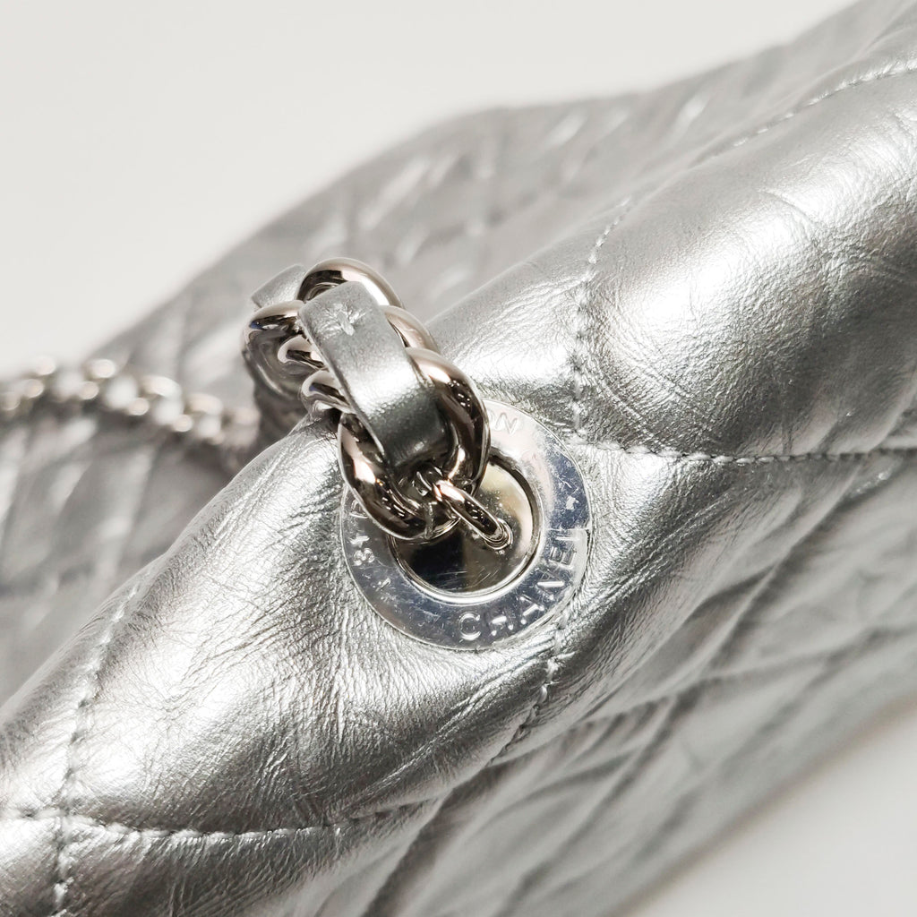 Chanel Big Bang Flap Bag Silver
