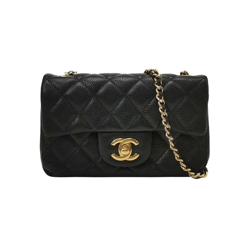 Chanel Classic Flap Mini Rectangle Caviar