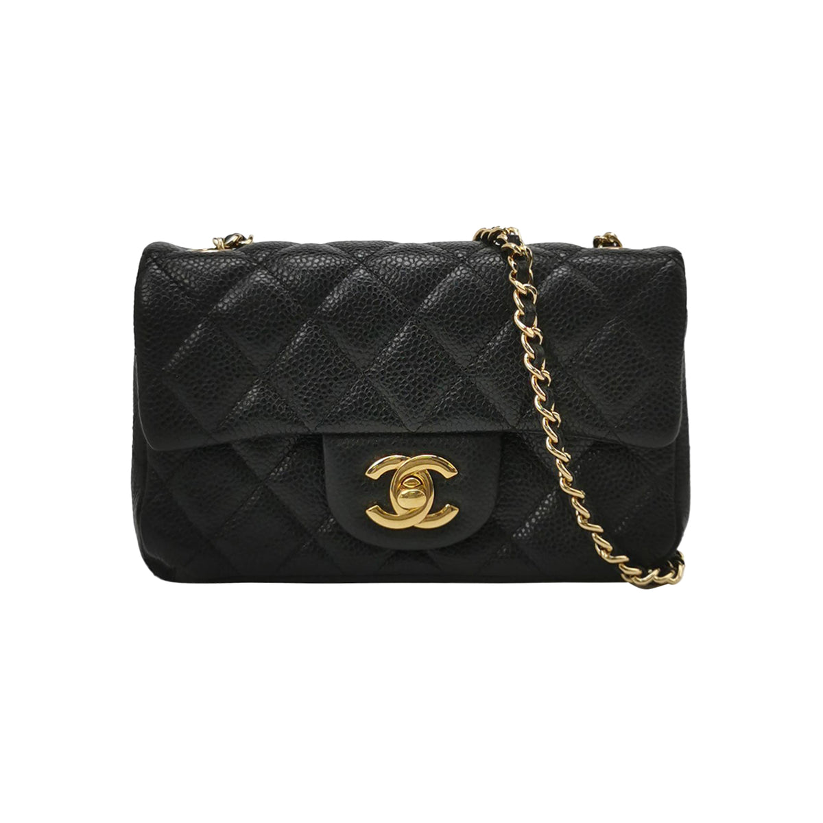 Chanel Classic Flap Mini Rectangle Caviar