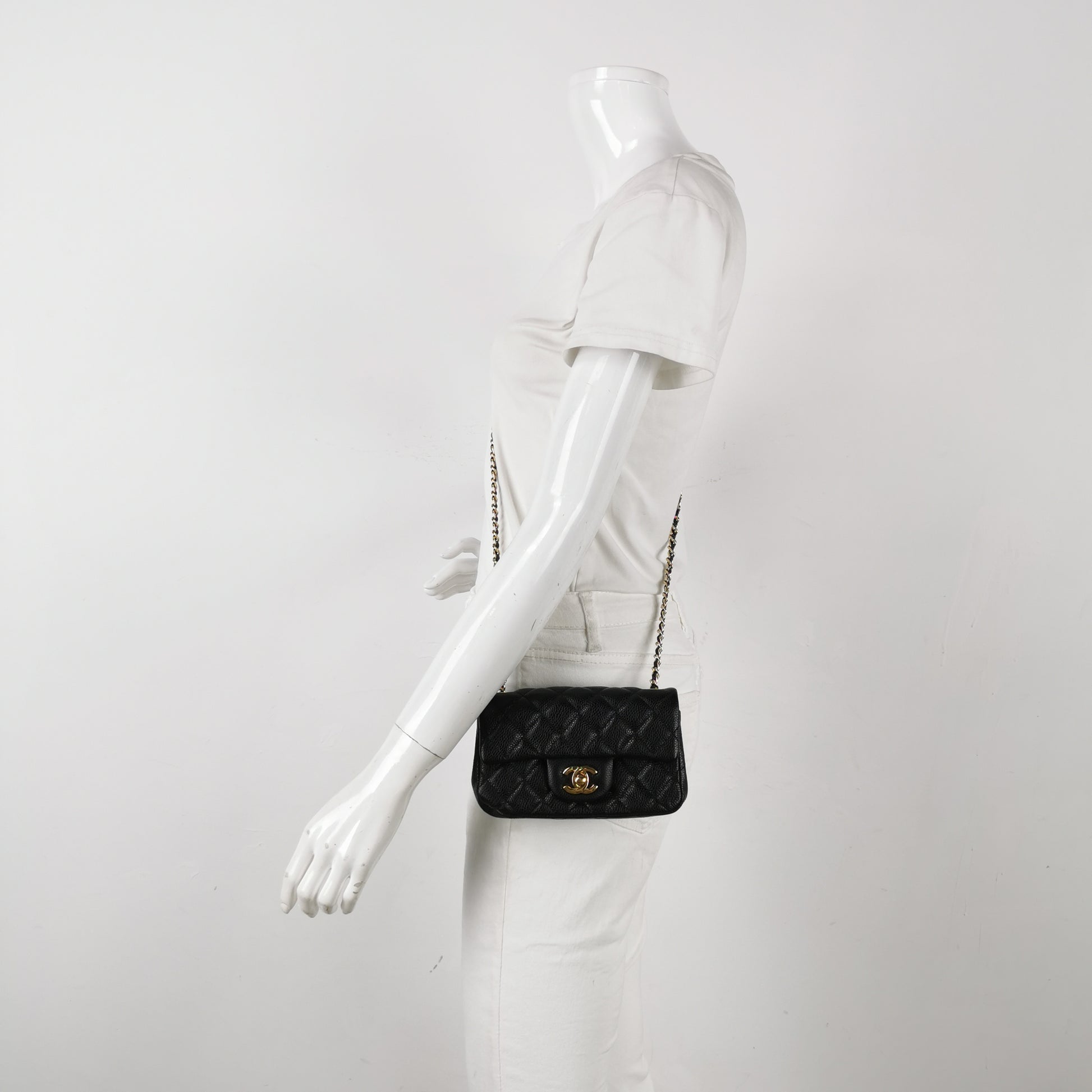 Chanel Classic Flap Mini Rectangle Caviar