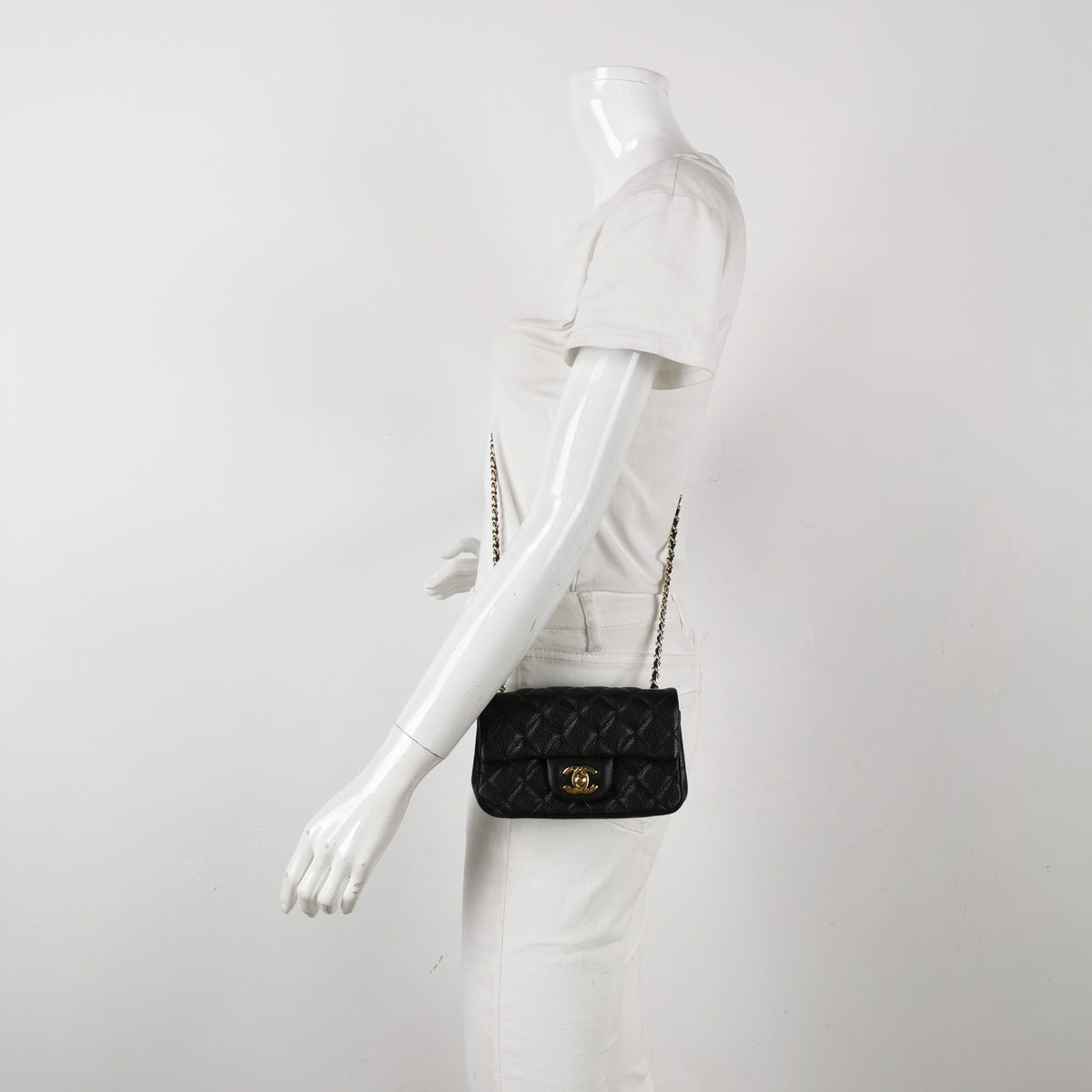 Chanel Classic Flap Mini Rectangle Caviar