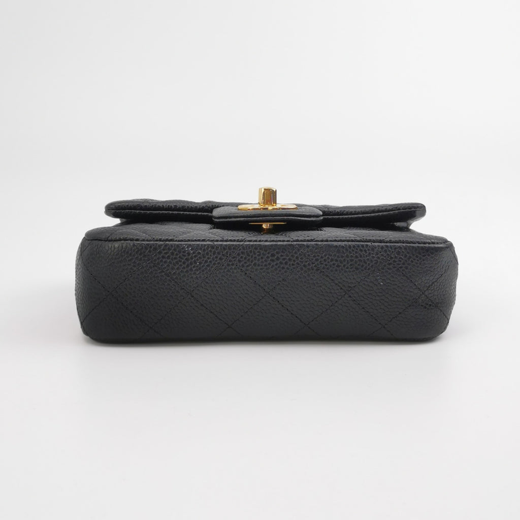 Chanel Classic Flap Mini Rectangle Caviar