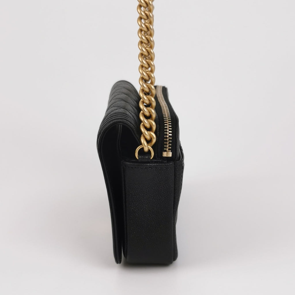 Chanel Boy Flap Phone Holder Caviar