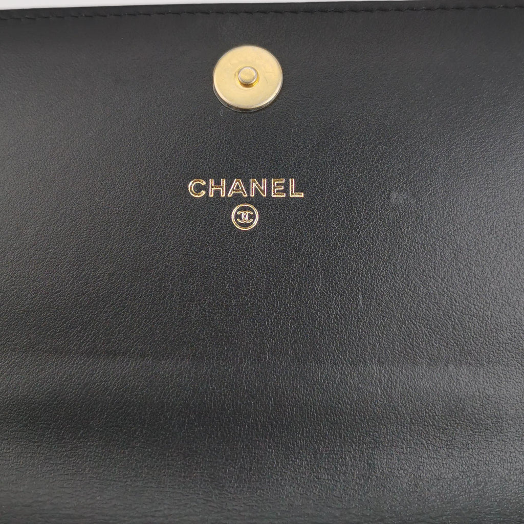 Chanel Boy Flap Phone Holder Caviar