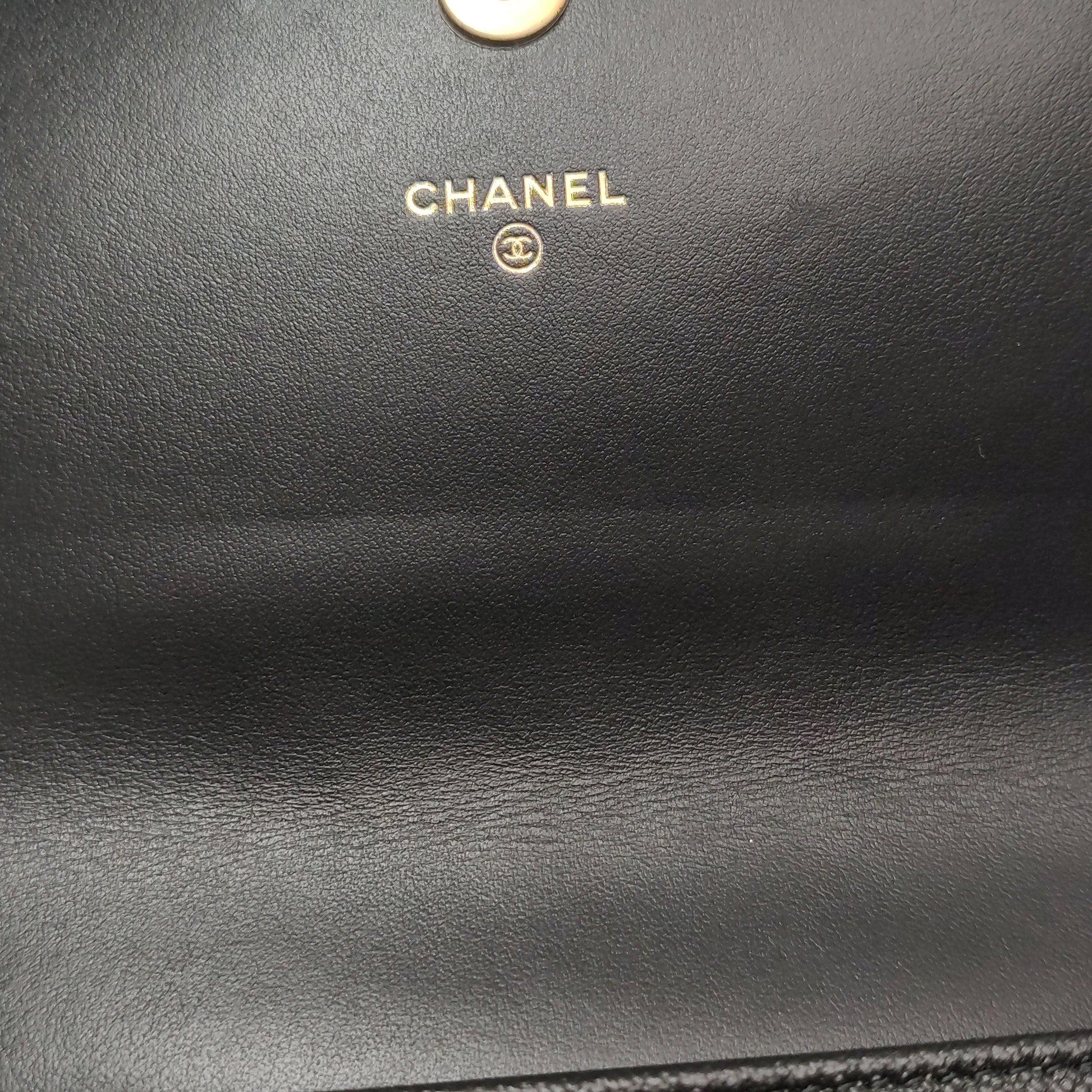 Chanel Boy Flap Phone Holder Caviar