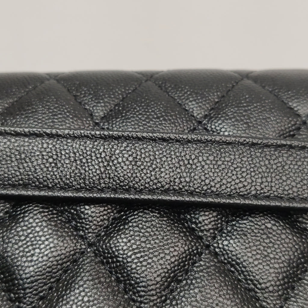 Chanel Boy Flap Phone Holder Caviar