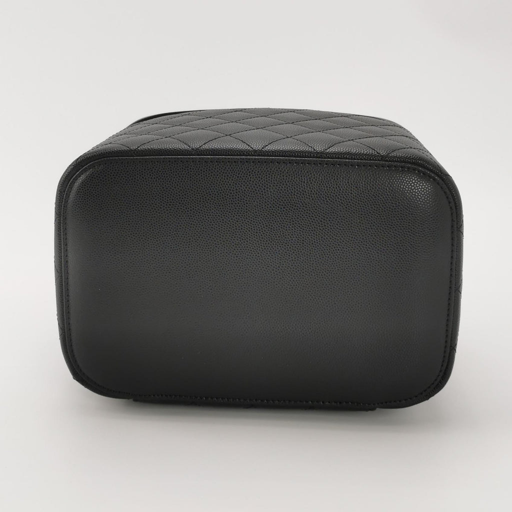 Chanel Top Handle Vanity Caviar
