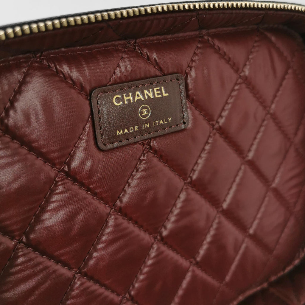 Chanel Top Handle Vanity Caviar