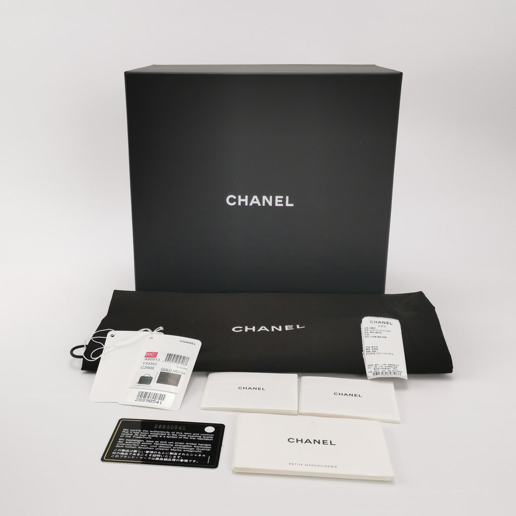 Chanel Top Handle Vanity Caviar