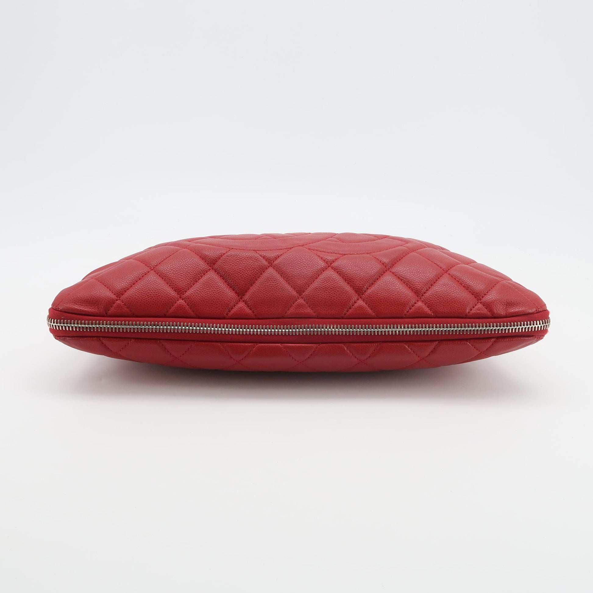 Chanel Timeless CC Expandable Zip Around Tote Red