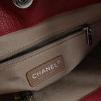 Chanel Timeless CC Expandable Zip Around Tote Red