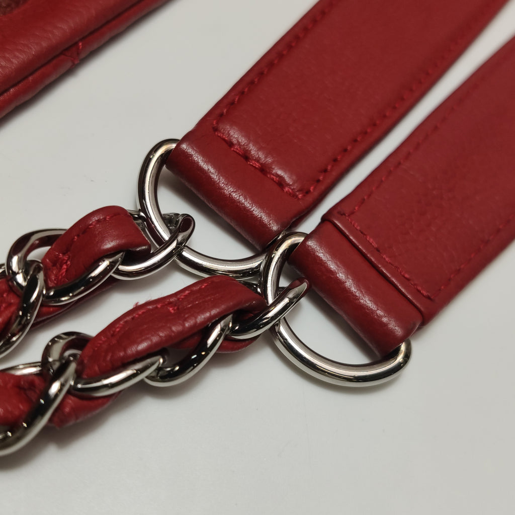 Chanel Timeless CC Expandable Zip Around Tote Red