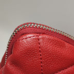 Chanel Timeless CC Expandable Zip Around Tote Red