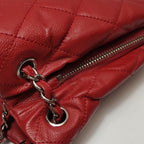 Chanel Timeless CC Expandable Zip Around Tote Red