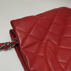 Chanel Timeless CC Expandable Zip Around Tote Red