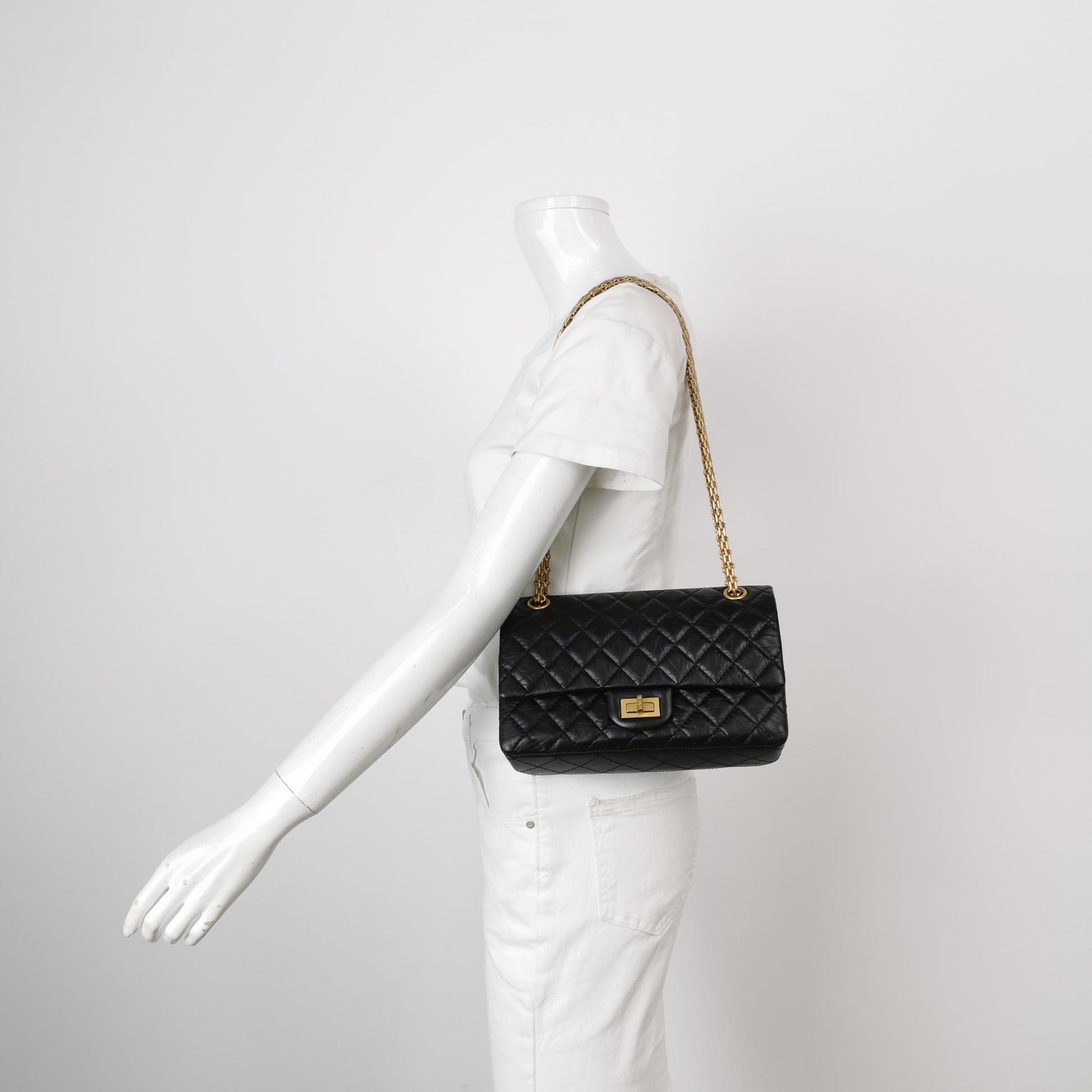 Chanel 2.55 Flag Bag GHW