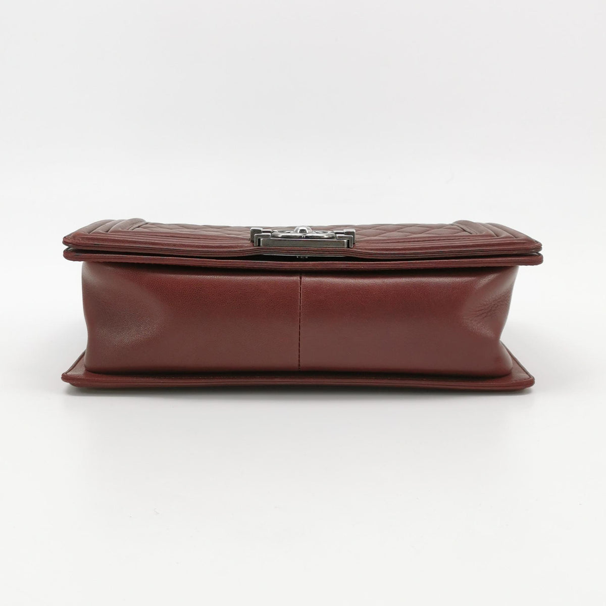 Chanel Boy Bag Medium Burgundy RHW
