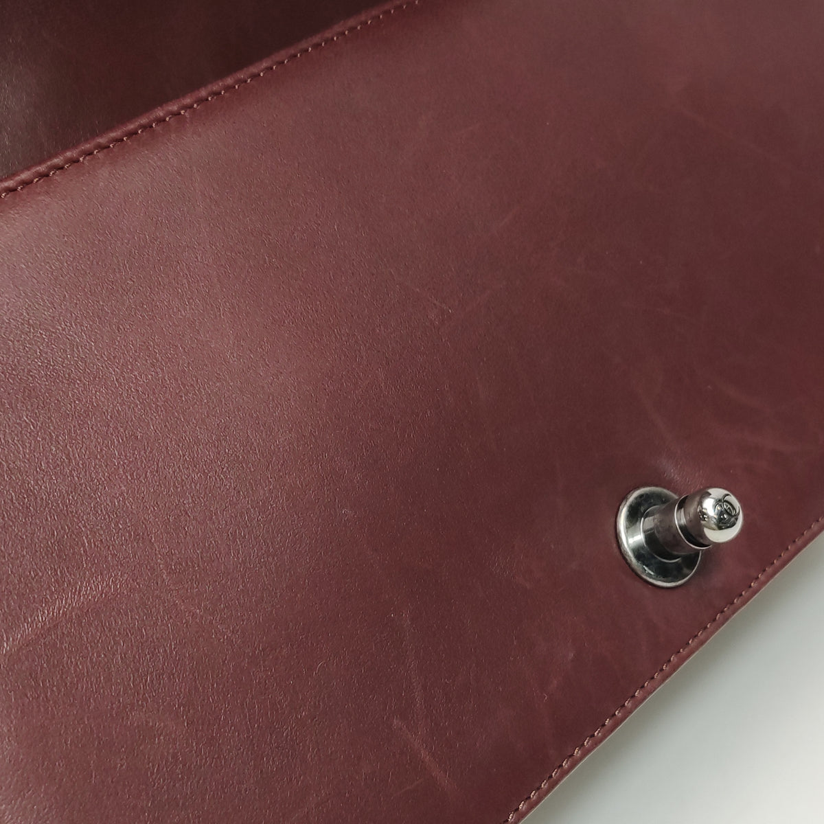 Chanel Boy Bag Medium Burgundy RHW