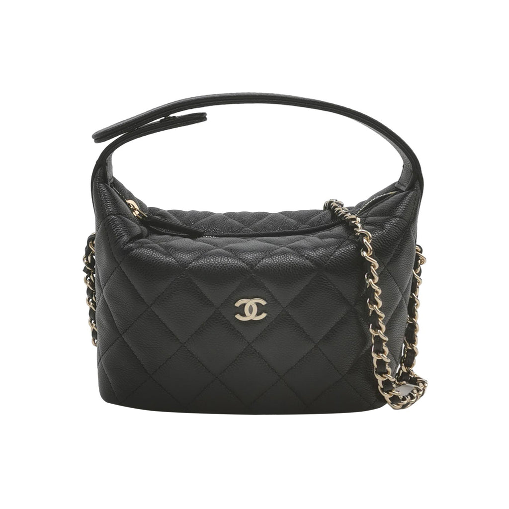 Chanel Mini Hobo Chain Caviar