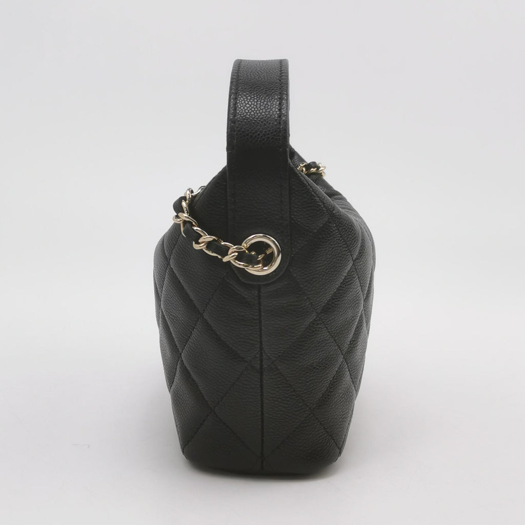 Chanel Mini Hobo Chain Caviar