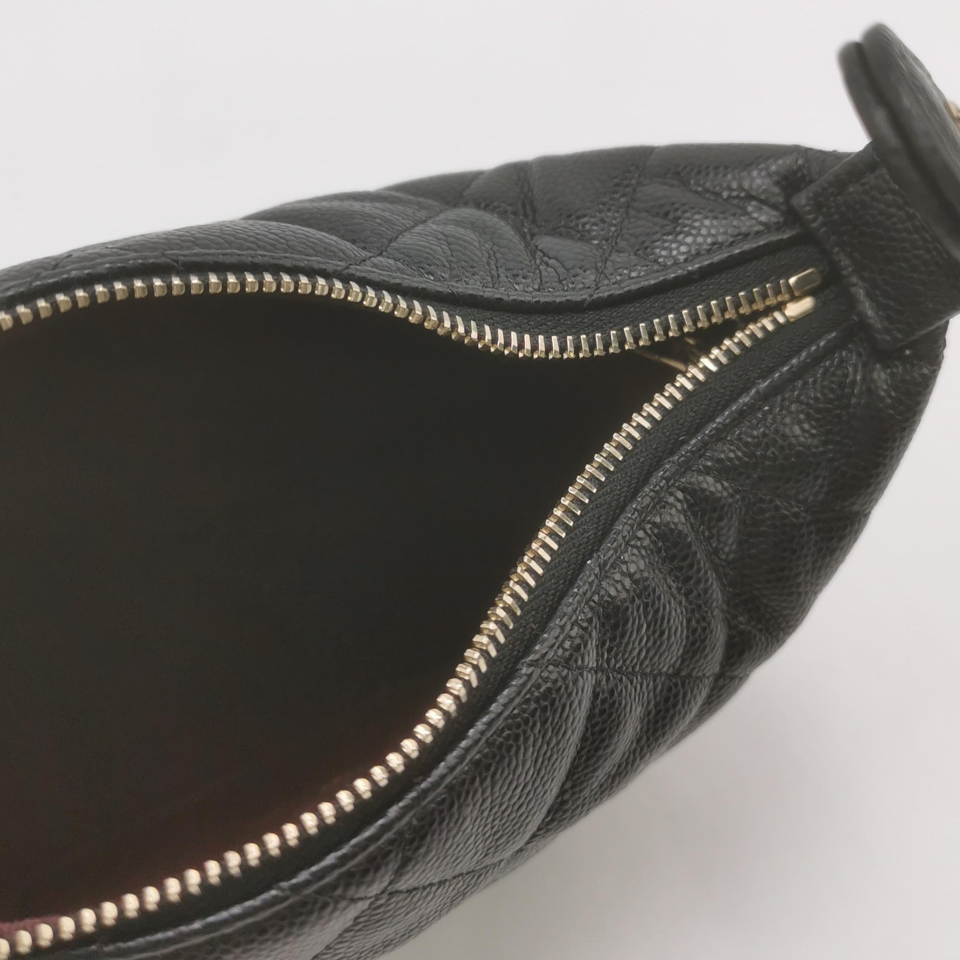 Chanel Mini Hobo Chain Caviar